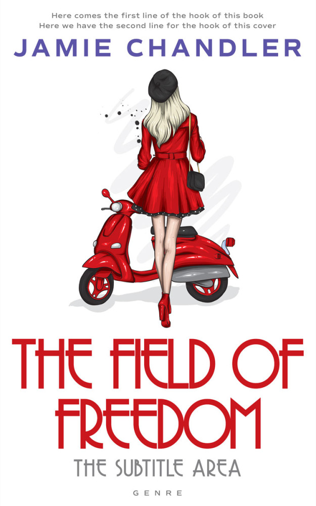 Front view of Thunderbird #30921 - Premade Romance Book Cover