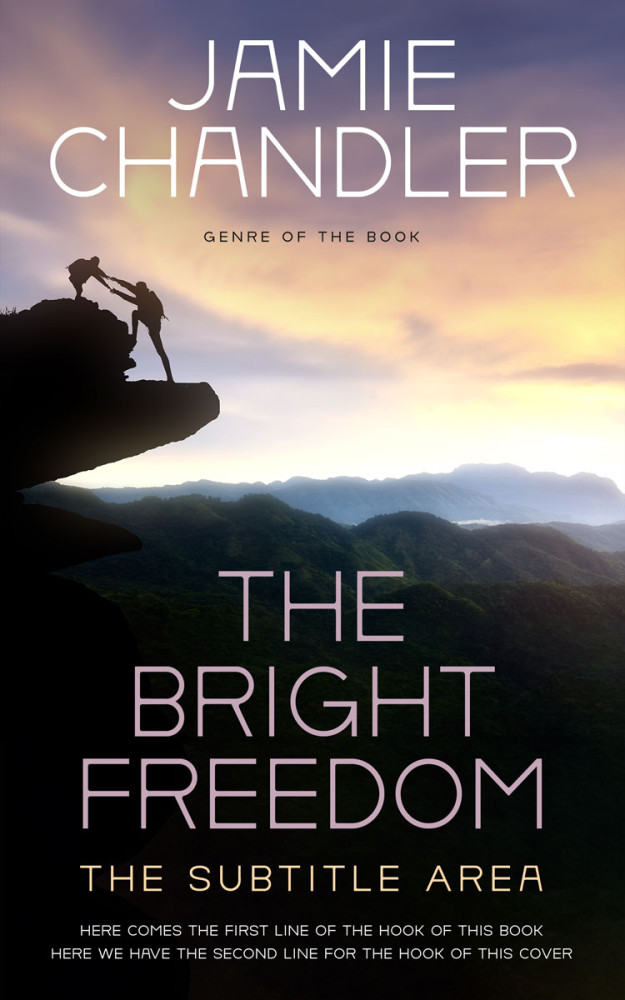 Front view of Woodsmoke #30945 - Premade Action & Adventure Book Cover