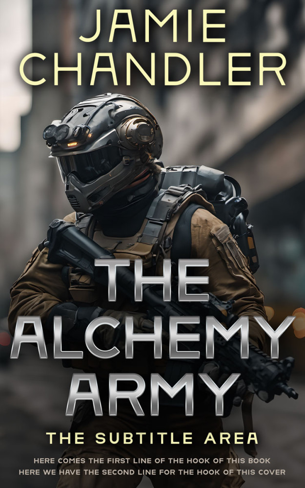 Front view of Tuatara #30958 - Premade Apocalyptica Book Cover