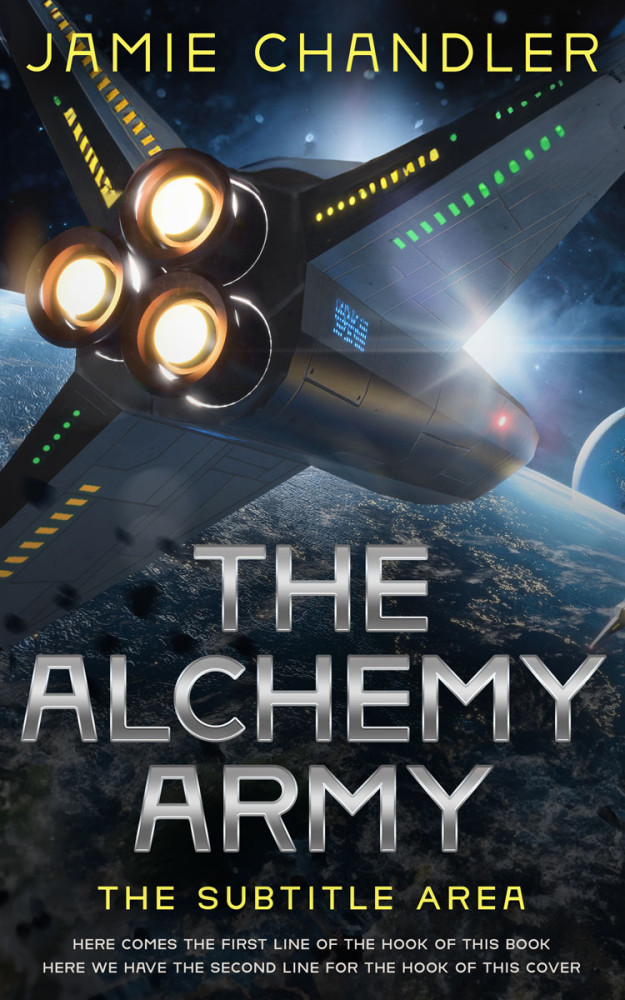 Front view of Shark #30970 - Premade Apocalyptica Book Cover