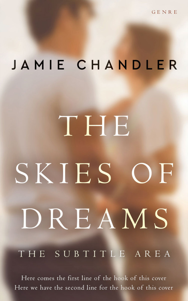 Front view of Sandrift #30998 - Premade Romance Book Cover