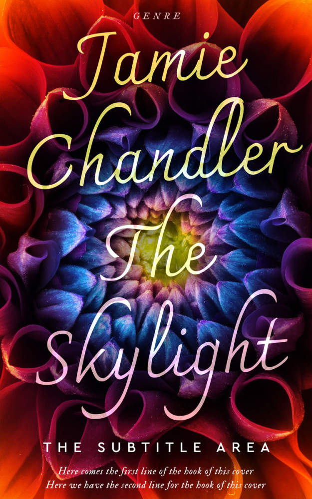 Front view of Japonica #31020 - Premade Science & Nature Book Cover