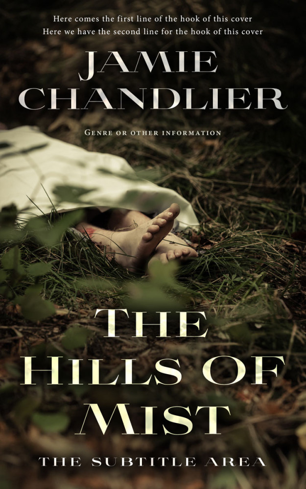 Front view of Oil #31061 - Premade Mystery & Thriller & Suspense Book Cover