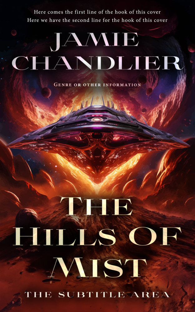 Front view of Coffee Bean #31064 - Premade Apocalyptica Book Cover