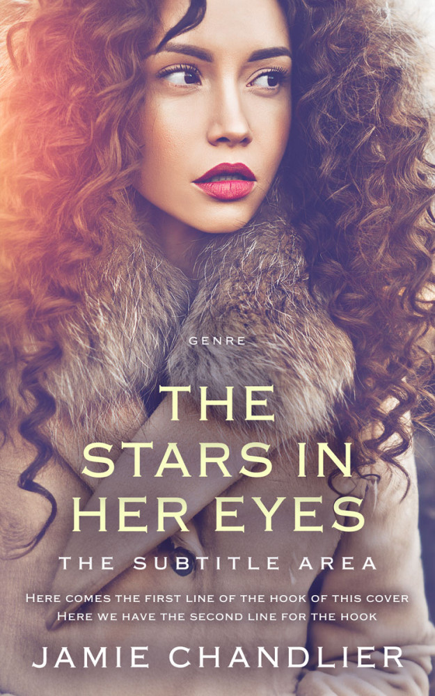 Front view of Falcon #31231 - Premade Romance Book Cover