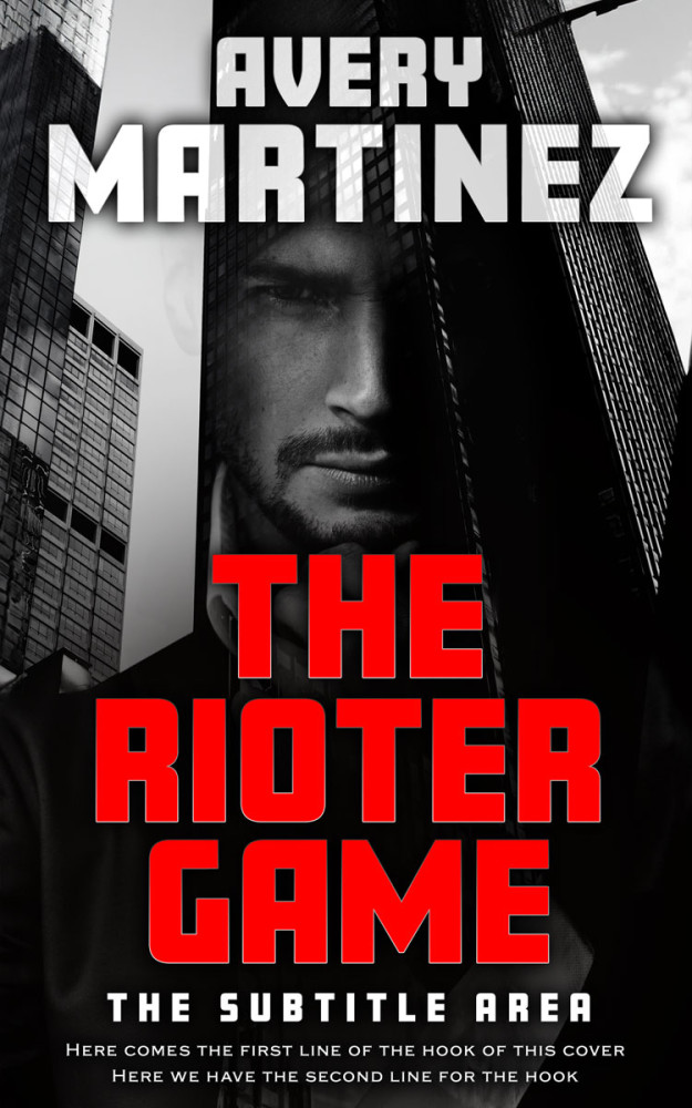 Front view of Cod Gray #31248 - Premade Mystery & Thriller & Suspense Book Cover