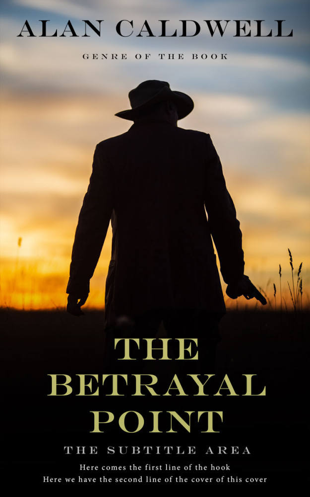 Front view of Sorrell Brown #31306 - Premade Action & Adventure Book Cover