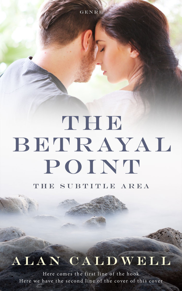 Front view of Thunder #31314 - Premade Romance Book Cover