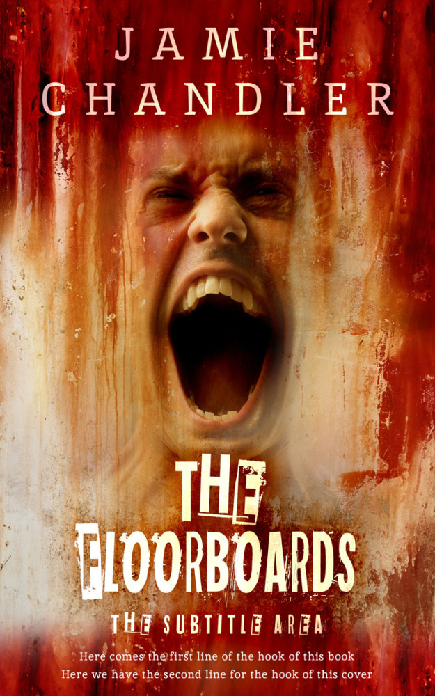 Front view of Prairie Sand #31324 - Premade Horror Book Cover