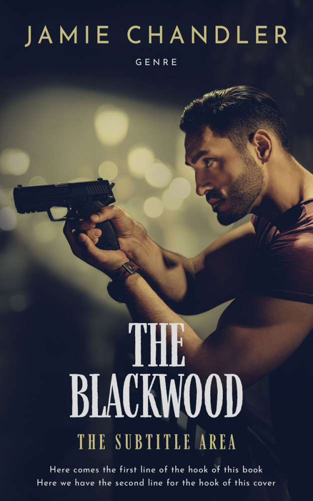 Front view of Charade #31334 - Premade Mystery & Thriller & Suspense Book Cover