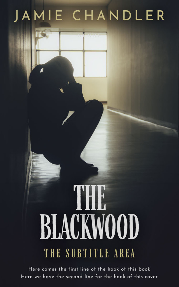 Front view of Shark #31335 - Premade Teen & Young Adult Book Cover