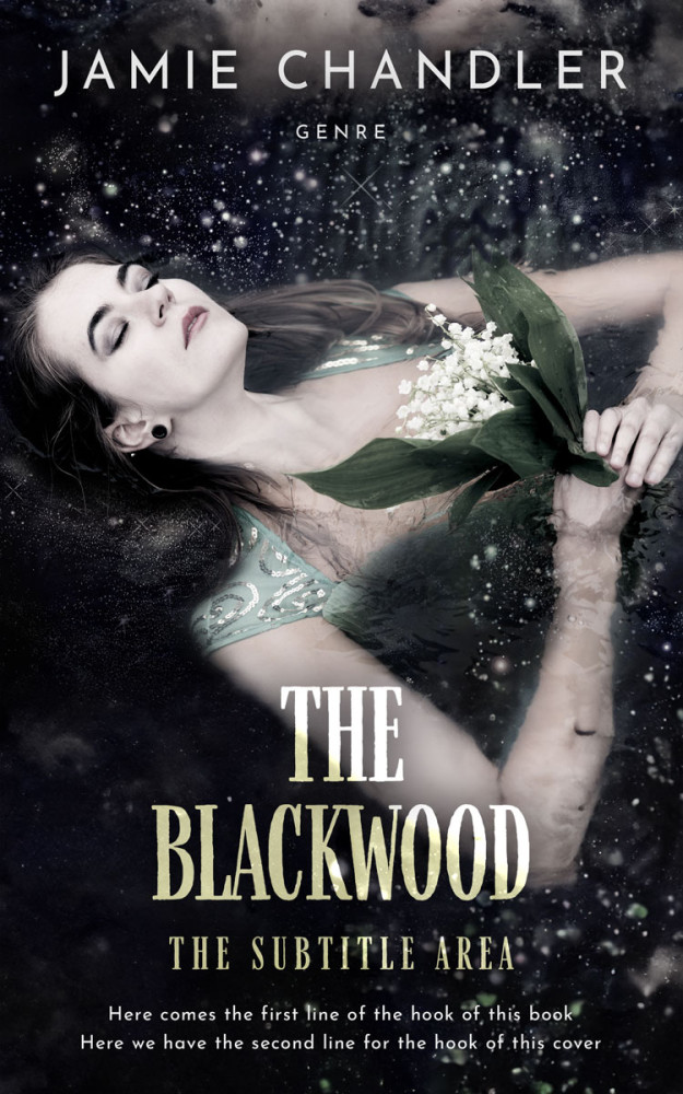 Front view of Cotton Seed #31342 - Premade Surreal Book Cover