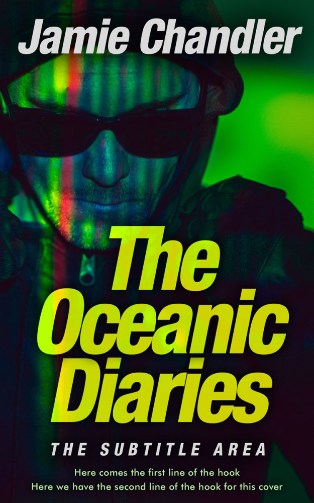 Front view of Wattle #31400 - Premade Action & Adventure Book Cover