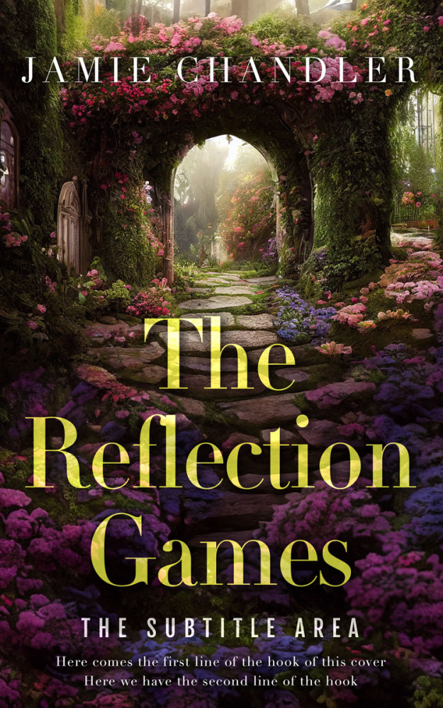 Front view of Oil #31526 - Premade Fantasy Book Cover