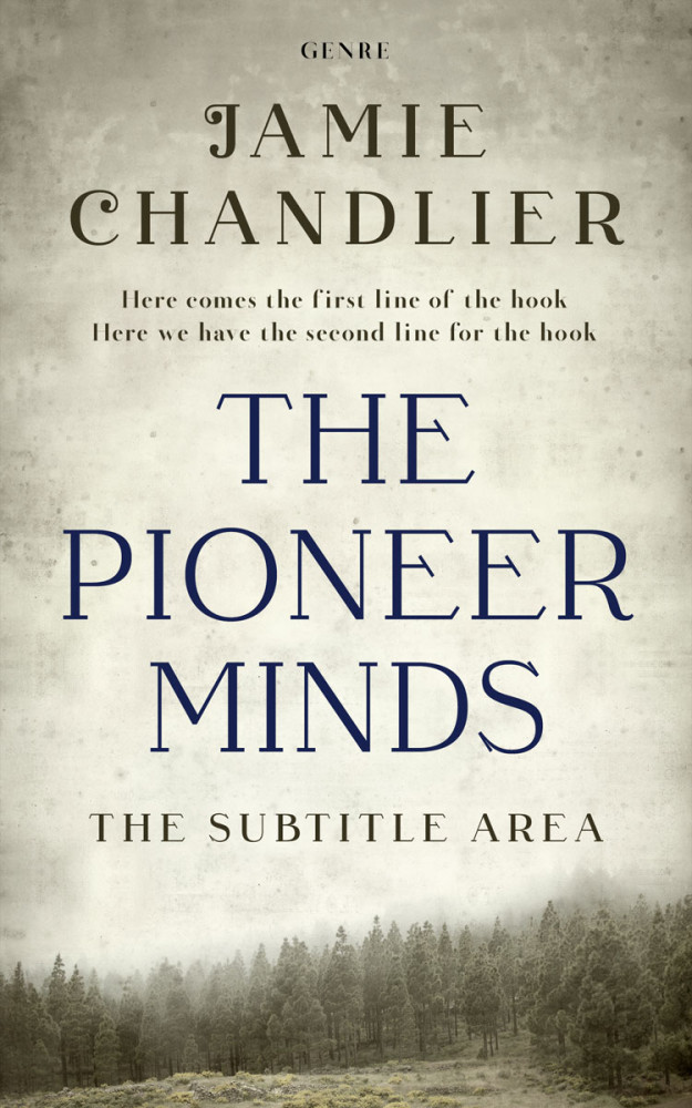 Front view of Moon Mist #31570 - Premade Nature Book Cover