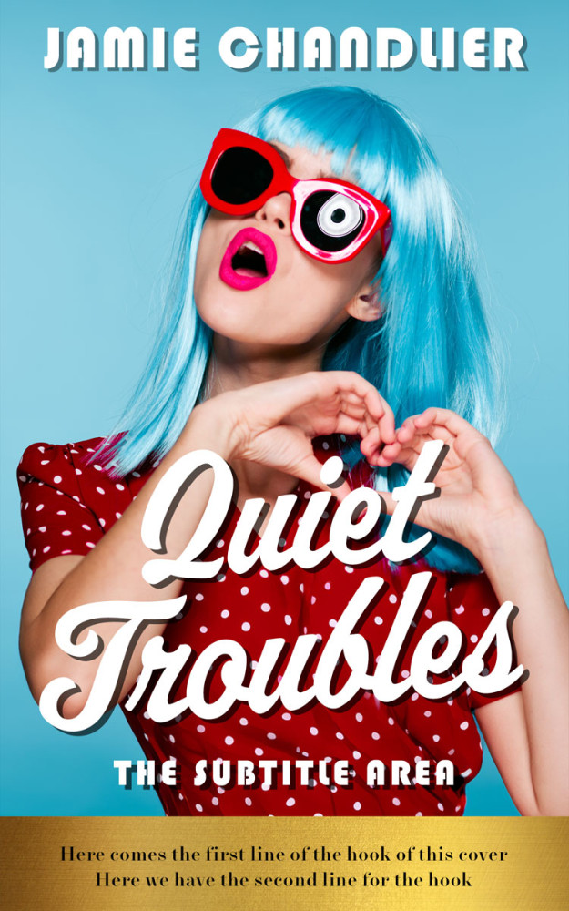 Front view of Downy #31579 - Premade Chick Lit Book Cover