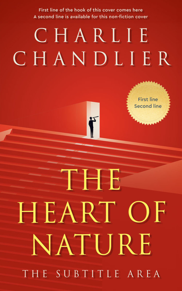 Front view of Thunderbird #31617 - Premade Business Book Cover