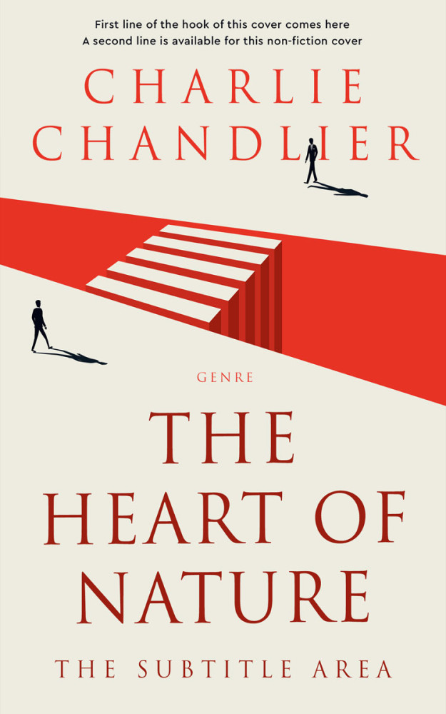 Front view of Satin Linen #31619 - Premade Abstract Book Cover