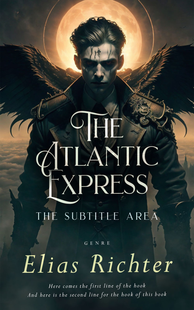 Front view of Bunker #31708 - Premade Fantasy Book Cover