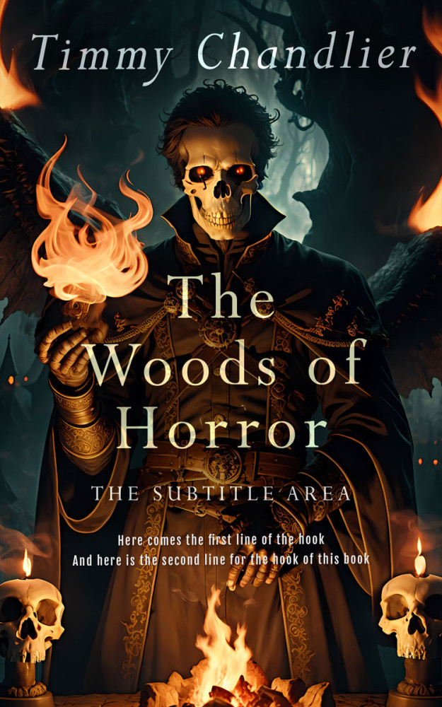 Front view of Whiskey #31714 - Premade Fantasy Book Cover