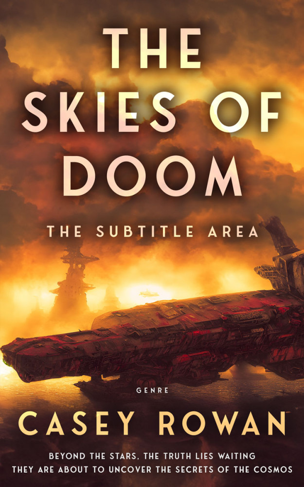 Front view of Cocoa Bean #31854 - Premade Apocalyptica Book Cover