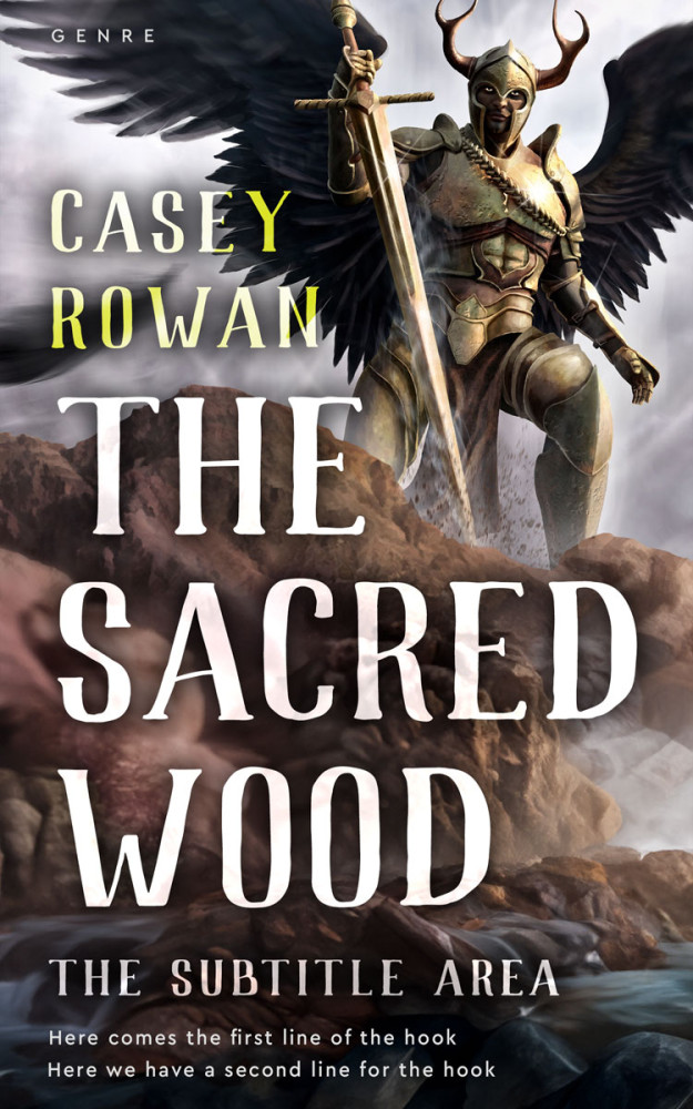 Front view of Dune #31960 - Premade Fantasy Book Cover