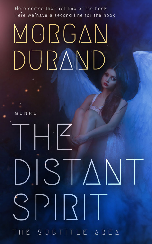 Front view of Mirage #31993 - Premade Fantasy Book Cover