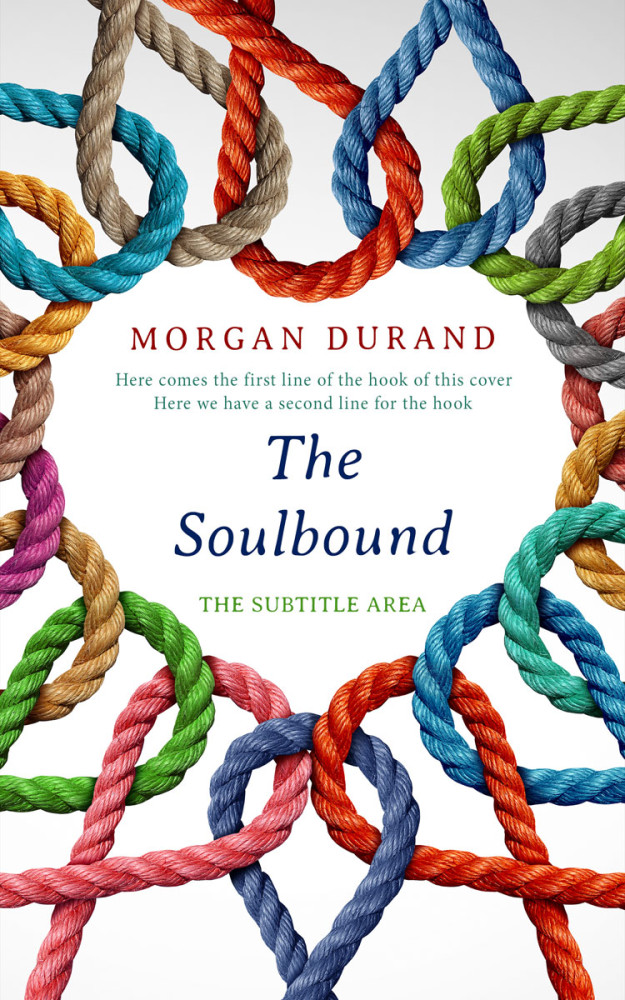 Front view of Blue Dianne #32048 - Premade Poetry Book Cover