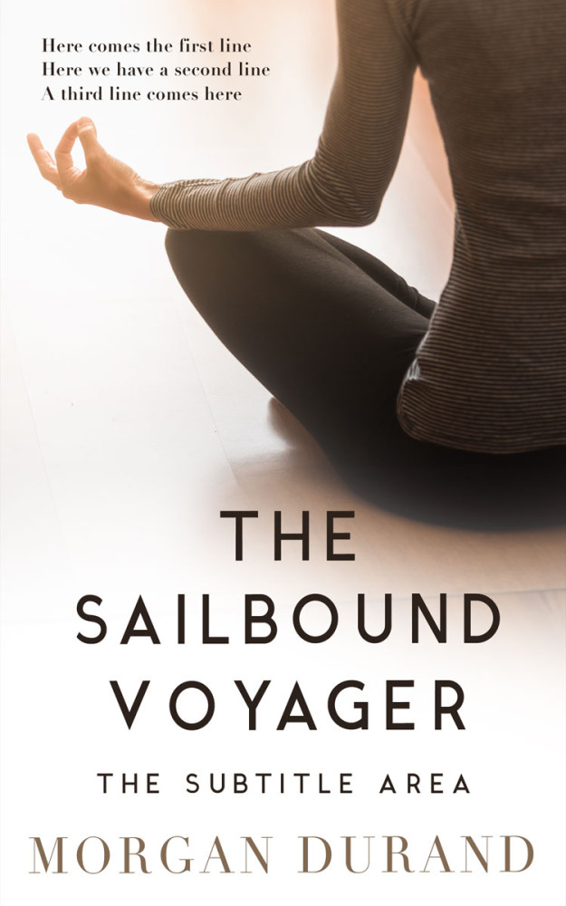 Front view of Pearl Bush #32160 - Premade Health & Mind & Body Book Cover