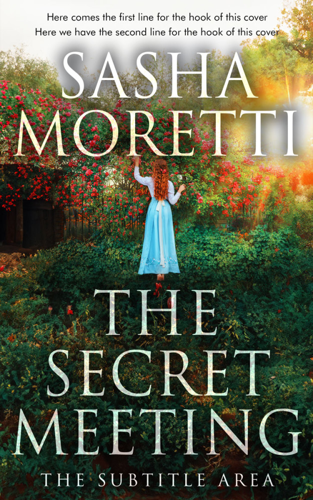 Front view of Akaroa #32213 - Premade Literary Fiction Book Cover