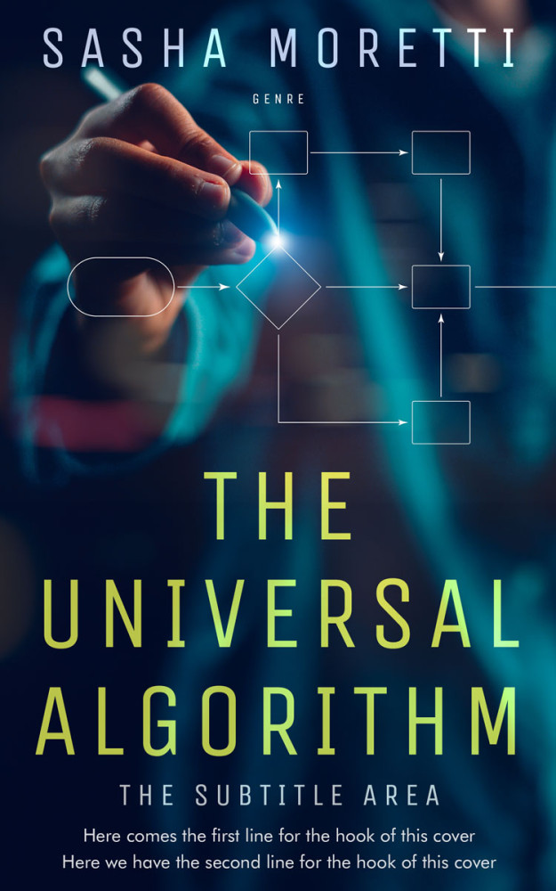 Front view of Unknown #32223 - Premade Business Book Cover