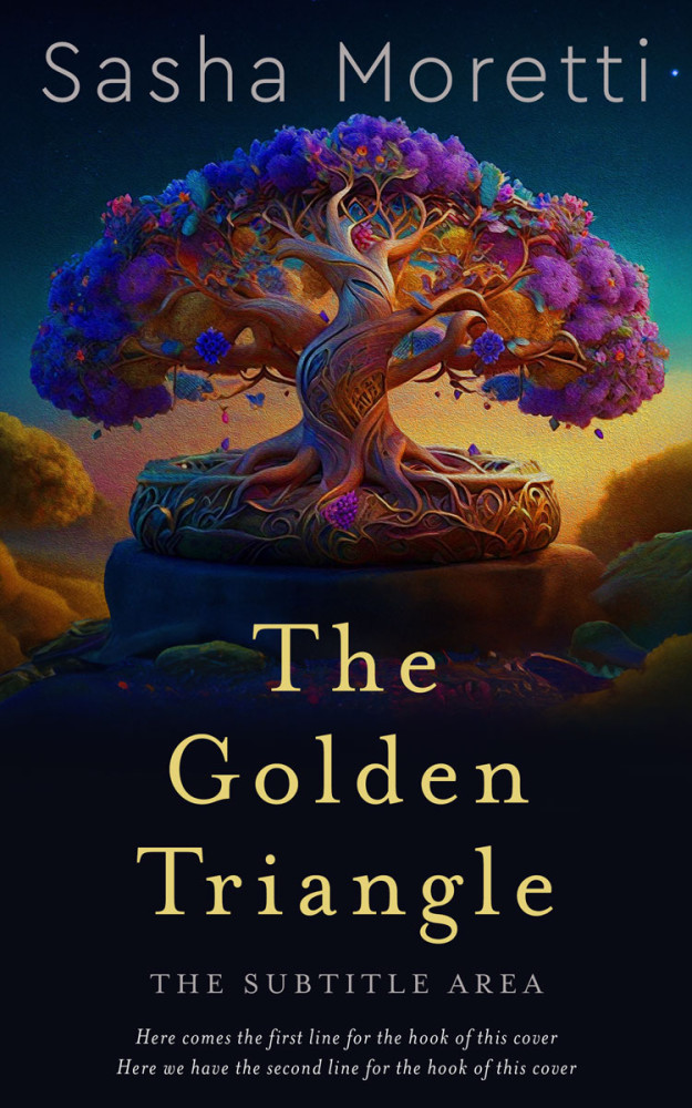 Front view of Vulcan #32243 - Premade Fantasy Book Cover