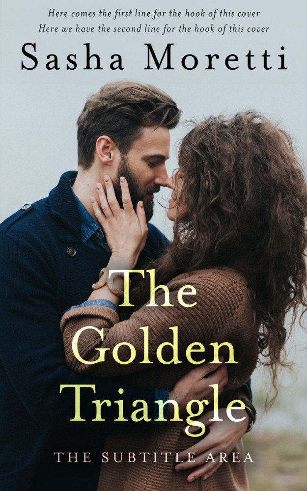 Front view of Pumice #32248 - Premade Romance Book Cover