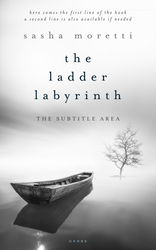 Front view of Cape Cod #32275 - Premade Literary Fiction Book Cover