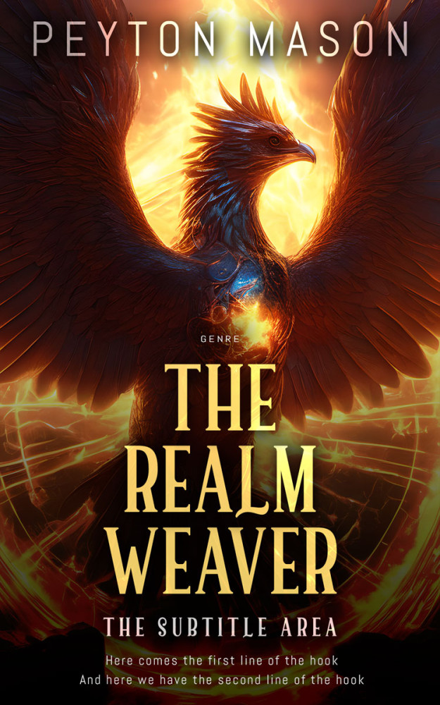 Front view of Sambuca #32339 - Premade Fantasy Book Cover