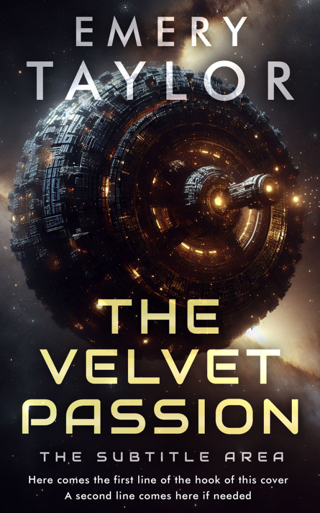 Front view of Thunder #32475 - Premade Apocalyptica Book Cover