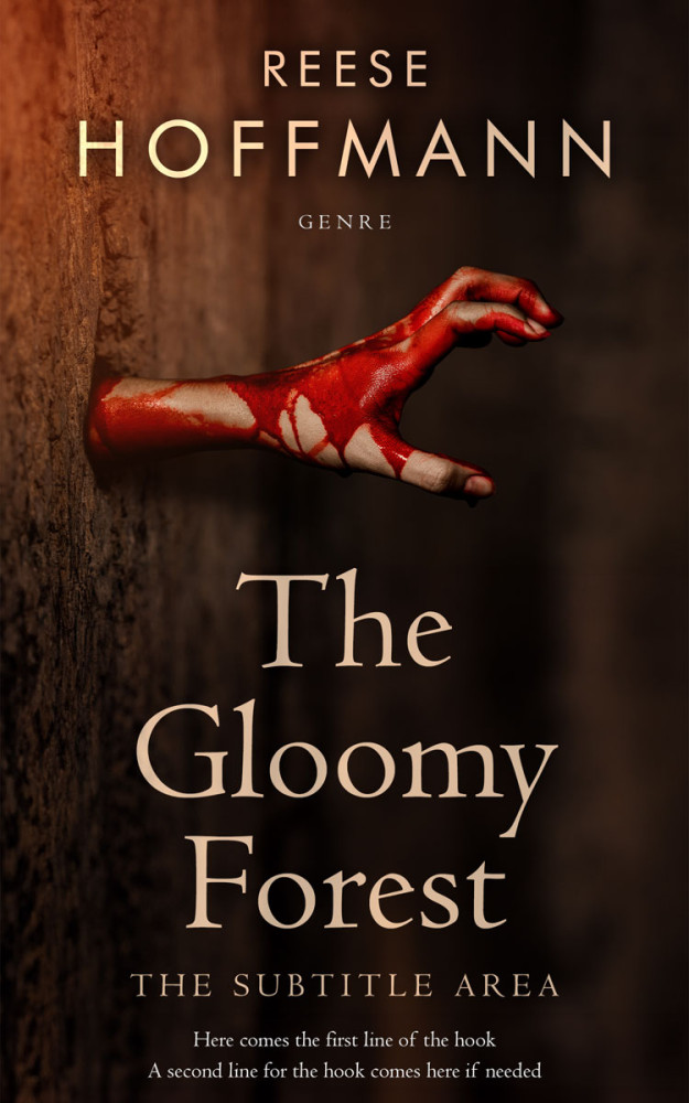 Front view of Coffee Bean #32556 - Premade Mystery & Thriller & Suspense Book Cover