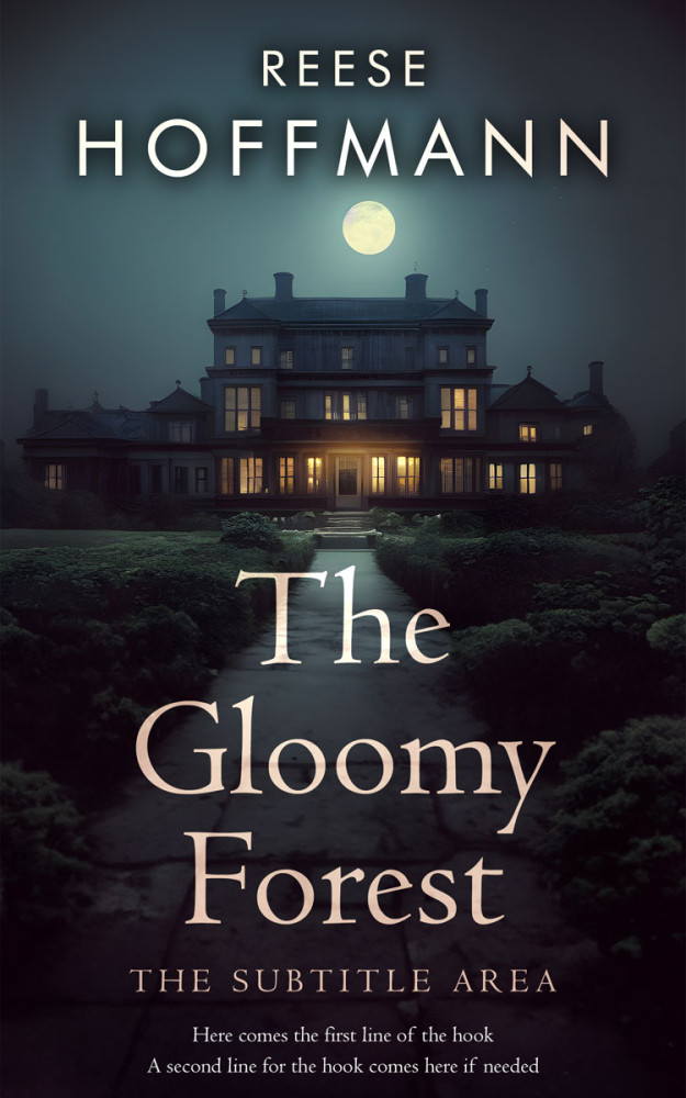 Front view of Shark #32557 - Premade Mystery & Thriller & Suspense Book Cover