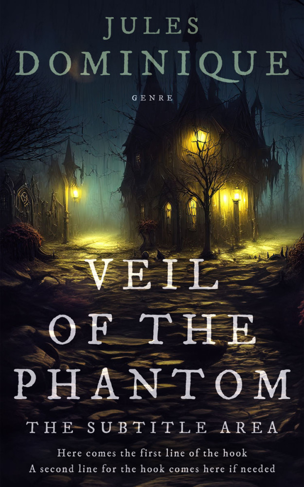 Front view of Baltic Sea #32578 - Premade Fantasy Book Cover