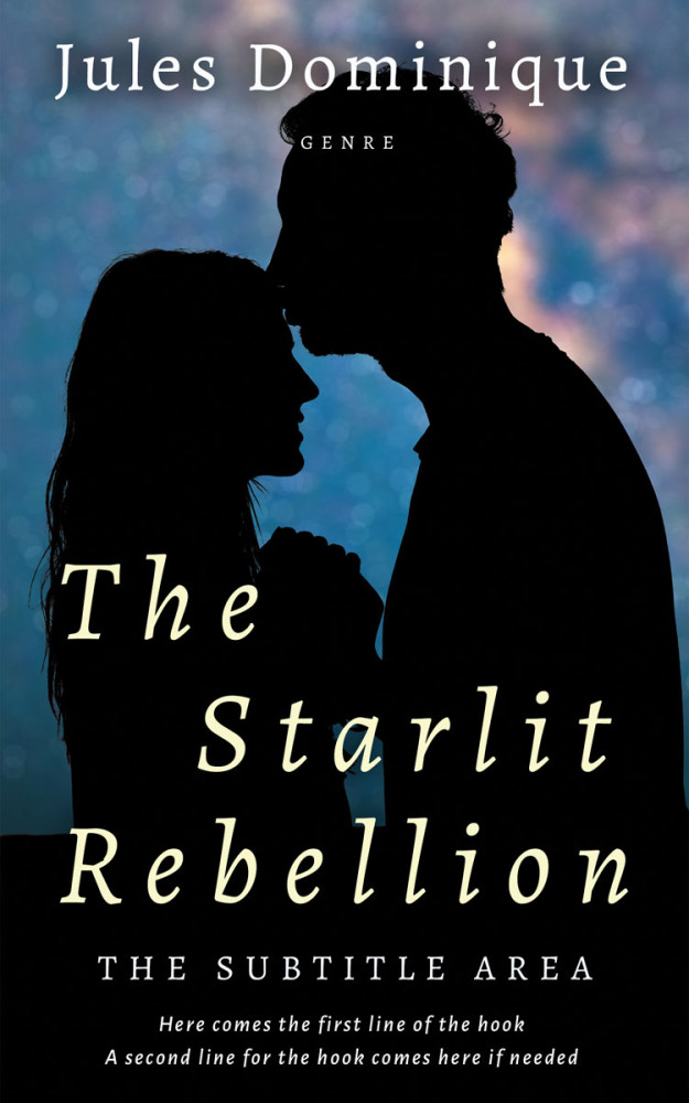 Front view of Bunker #32589 - Premade Romance Book Cover