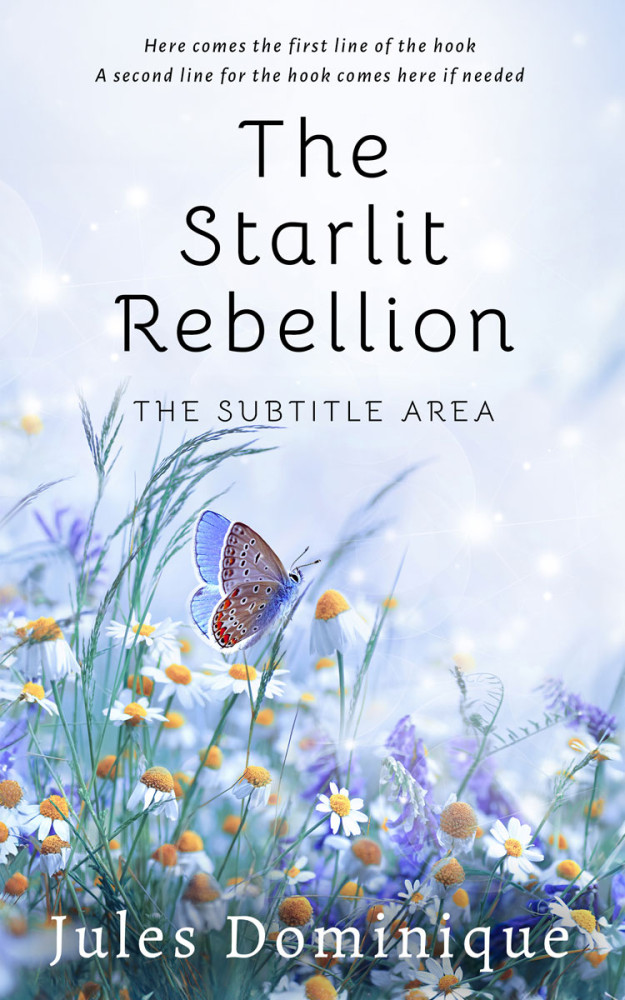 Front view of Link Water #32595 - Premade Poetry Book Cover | BookCoverZone