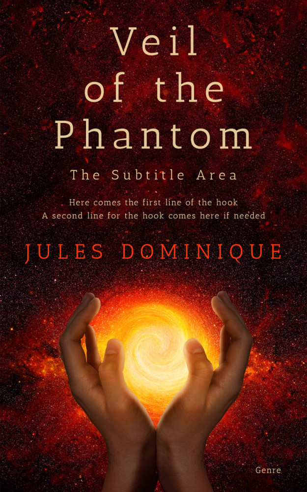 Front view of Graphite #32608 - Premade Religion & Spirituality Book Cover | BookCoverZone