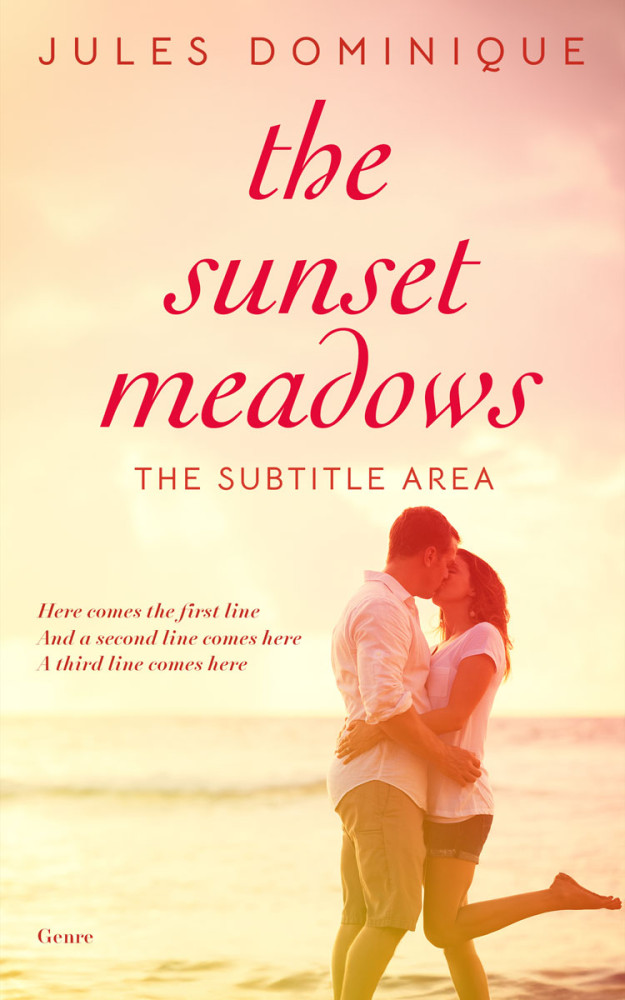 Front view of Astra #32631 - Premade Romance Book Cover