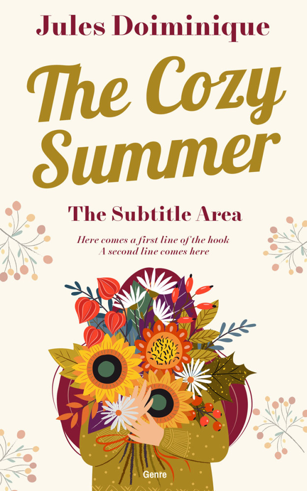 Front view of Rum Swizzle #32673 - Premade Literary Fiction Book Cover