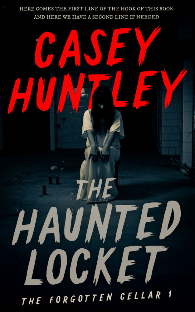 Front view of Fuzzy Wuzzy Brown #32732 - Premade Horror Book Cover