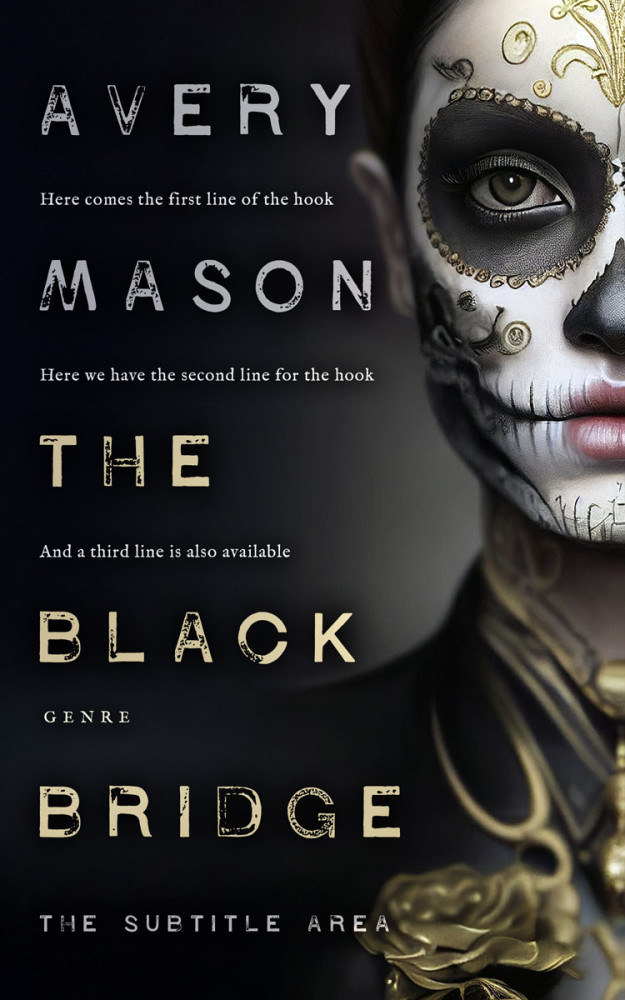 Front view of Woodsmoke #32744 - Premade Fantasy Book Cover