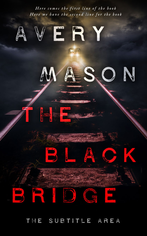 Front view of Woodsmoke #32747 - Premade Mystery & Thriller & Suspense Book Cover