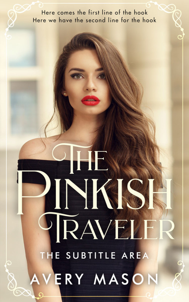 Front view of Bone #32759 - Premade Chick Lit Book Cover