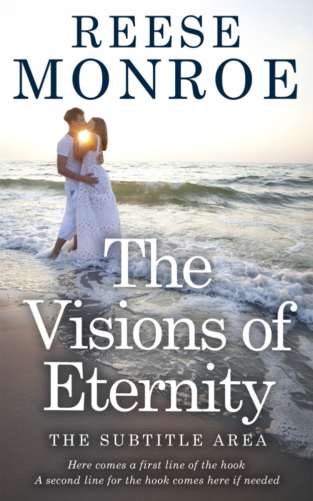 Front view of Silver Sand #32824 - Premade Romance Book Cover