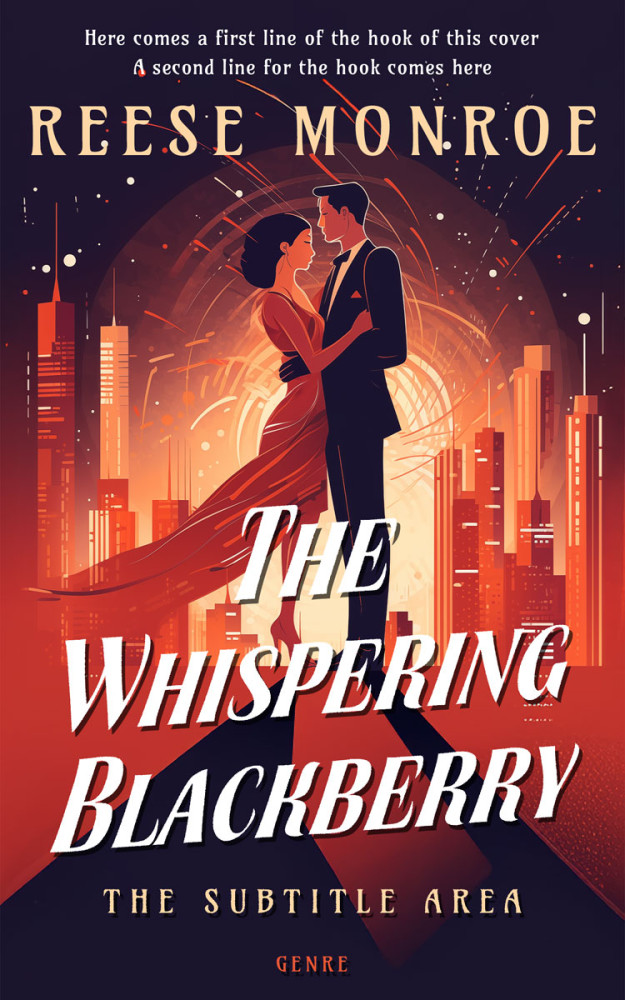 Front view of Japonica #32865 - Premade Romance Book Cover